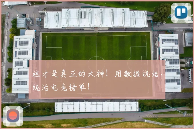这才是真正的大神！用数据说话，统治电竞榜单！